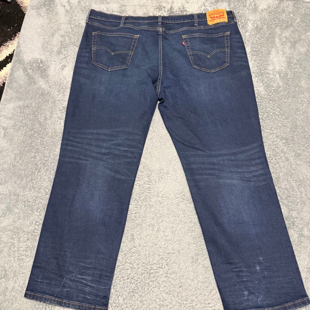 Levi's 541 Jeans Mens 48 x 32 Dark Wash Blue Denim Jeans Athletic Fit Tapered